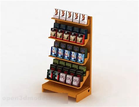 Supermarket Display Stand Design Free 3d Model Max Open3dmodel