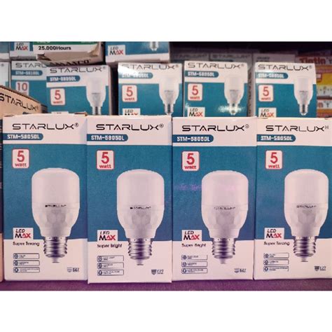 Jual Lampu LED Starlux 5 Watt Garansi 1 Tahun Shopee Indonesia