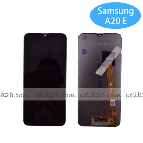 Pantalla Original Samsung Galaxy A20E A202F Negra Completa CELLB2B