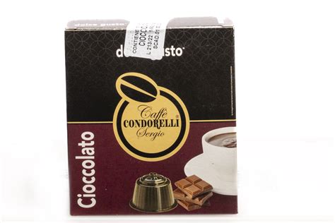 Capsule Condorelli Cioccolato Compatibile Nescaf Dolce Gusto La