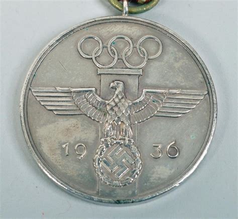 Regimentals German Wwii Olympic Games Medal