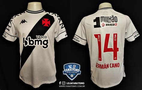 Camisa Do Vasco Oficial Ii Kappa German Cano Usada Em Jogo