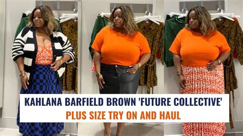 Kahlana Barfield Brown Future Collective Target Collection Plus Size