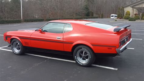 1972 Ford Mustang Mach 1 Fastback For Sale At Auction Mecum Auctions