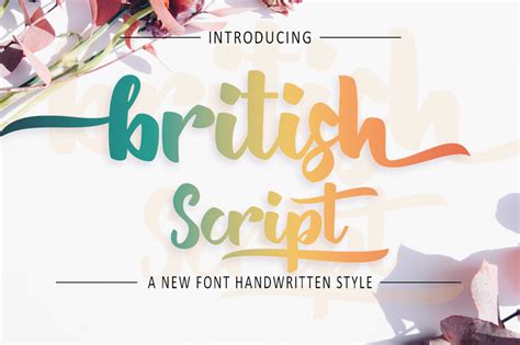 Download British Script font | fontsme.com