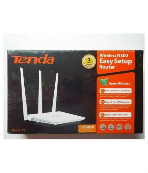 Tenda F Wireless Router Mbps Wireless Router White Single Band