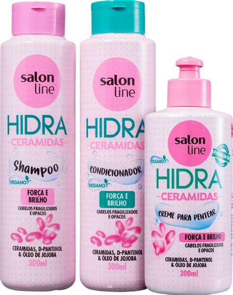 Kit Salon Line Hidra Ceramidas Triplo Beautybox