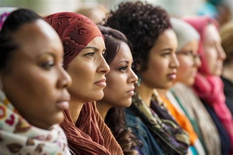 Premium Photo Group Of Women Sitting Together Generative Ai