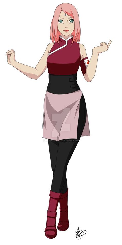 Sakura Haruno Rcd I By Xcaeli On Deviantart Naruto Girls Naruto