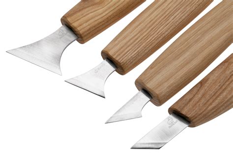 BeaverCraft S05 Chip Carving Knife Set Wood Cutting Set