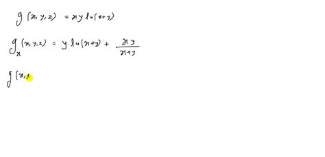 Solved Find The Gradient Vector Field For The Scalar Function That Is Find The Conservative