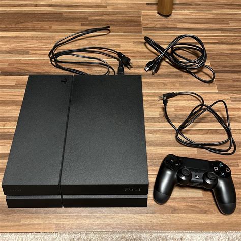 Playstation 4 Console In Black Blogknakjp