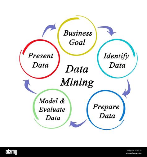 Five Components Of Data Mining Stock Photo Alamy