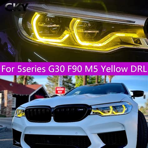 Daytime Lights Led Board For Bmw Series G F M Csl Lemon Gold