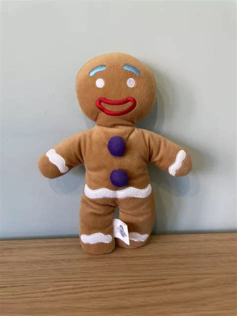 Universal Studios Dreamworks Shrek Gingerbread Man Plush Soft Toy