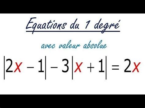 comment résoudre une équation quickautomobile