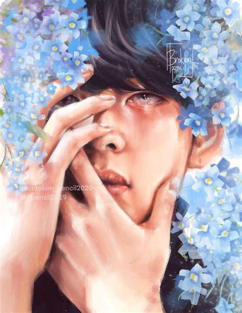 Pin By Chancci Taegi On Bts Taehyung In Fan Art Bts Taehyung