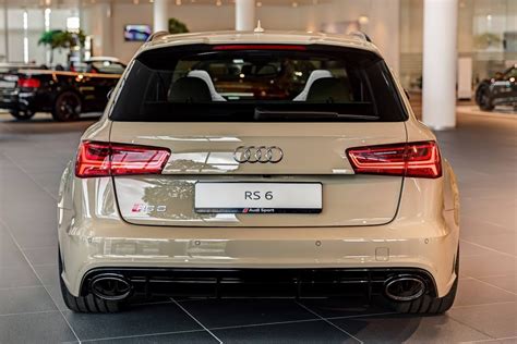 Audi Rs6 Exclusive Finished In A Shade Of Mocha Latte