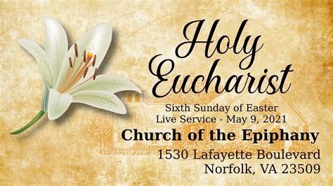 Third Sunday In Easter Morning Prayer Church Of The Epiphany