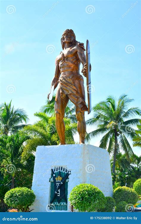 Lapu Lapu Shrine In Mactan Island Cebu Philippines Editorial