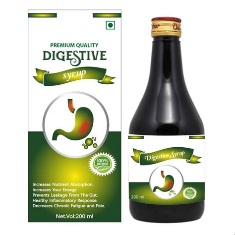 Herbal Digestive Syrup At ₹ 35bottle Ayurvedic Digestive Syrups In