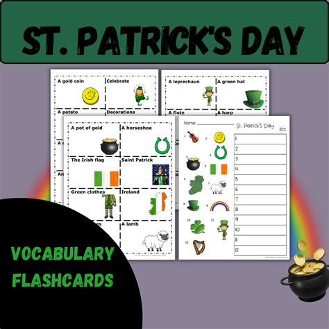 ESL St Patrick S Day Art Writing