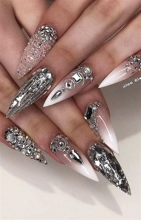 70 Inspirational Stiletto Nails Pictures Fashionre