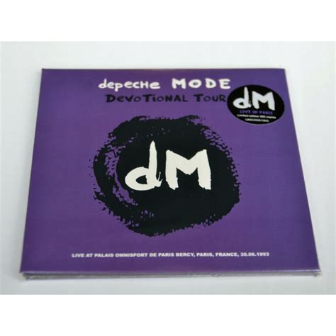 Devotional Tour Live In Paris Depeche Mode Cd Por Wnaj Ceny