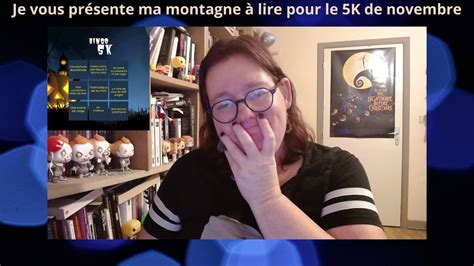 Je vous présente ma pioche à lire pour le 5K de novembre YouTube