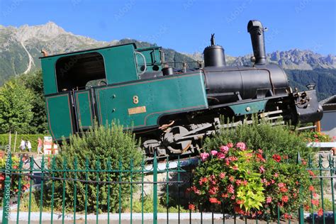 Locomotive Vapeur Mer De Glace Chemin De Fer Du Montenvert Inaugur