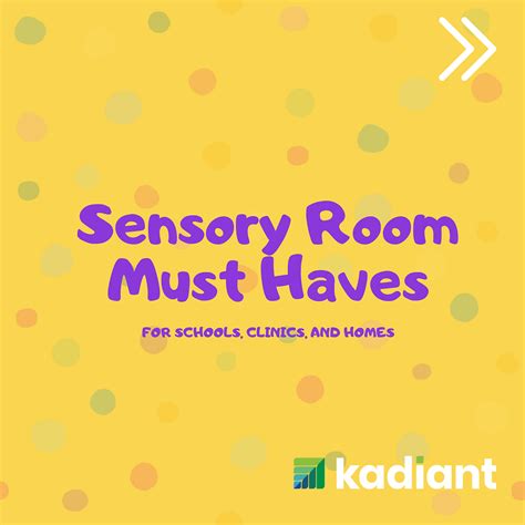 Sensory Room Must Haves