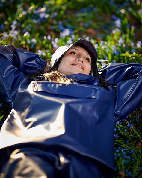 Rainwear From Sweden Auf Instagram Anorak In True Blue