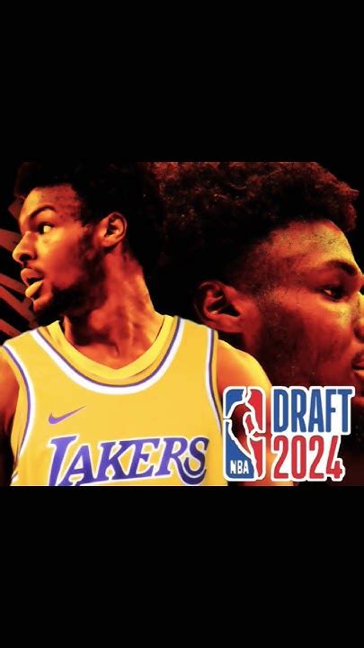 Father Son Duo Bronny James Picked By Lakers In Second Round 2024 Nba