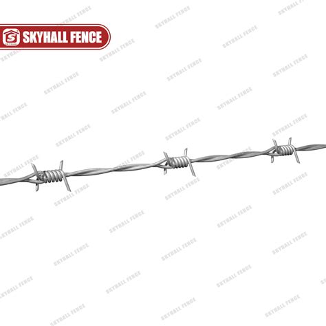 Galvanized Barbs Traditional Twist Barbed Wire Conventional Barbed