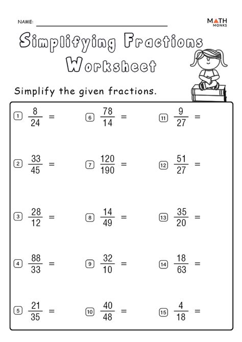 Simplifying Fractions Steps And Examples