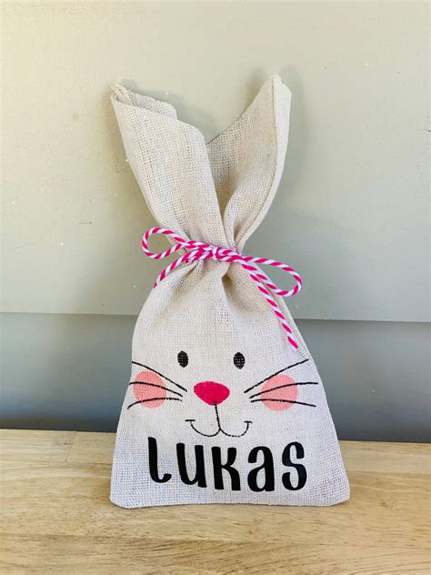 Personalized Easter Treat Bags Easter Favor Bags Easter Etsy