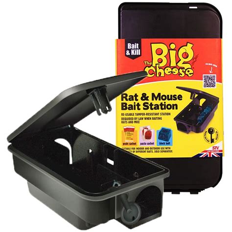 Rat And Mouse Bait Station Tamper Proof All Weather Lockable Rodent