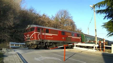 Spoorwegovergang Varvara Варвара BG Railroad crossing