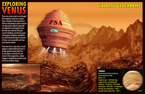 Galactic Geographic 3012- Venus Exploration