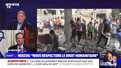 Isaac Herzog Pr Sident D Isra L Nous Avons Affaire Au Mal L Tat Pur