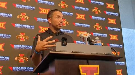 Iowa State head coach Matt Campbell breaks down his young roster