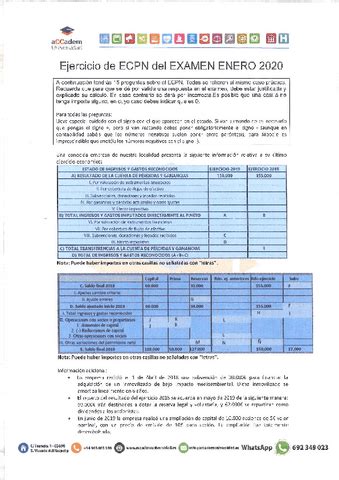 Solucion Ejercicio Ecpn Examen Pdf