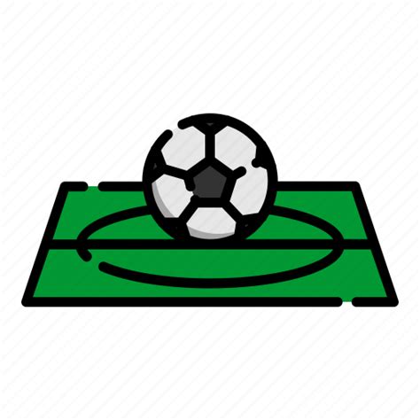 Football Game Kick Off Match Play Soccer Sports Icon Download