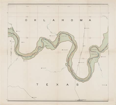 Oklahoma Arkansas River Map