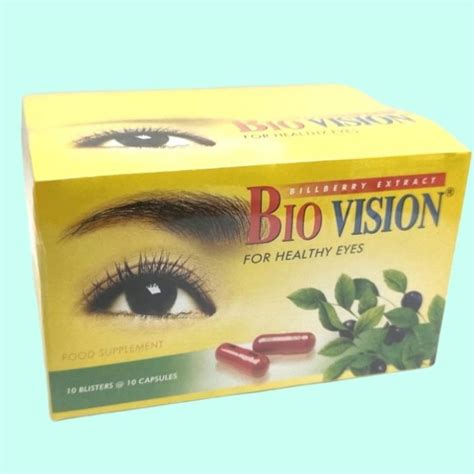 Jual Biovision Suplemen Mata Ktk 30 Kapsul ED 30 April 2024 Shopee