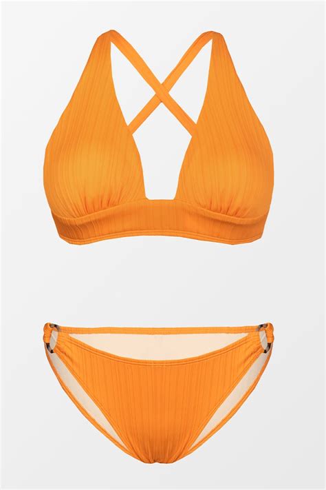 Retro Rib Tall Tri And Low Rise Hipster Bikini Set Cupshe AU