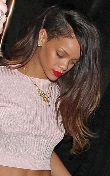 Spectacular Rihanna Hairstyles With Shaved Sides For Black Women