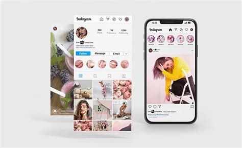 Free Instagram Stories Card Mockup | Mockuptree