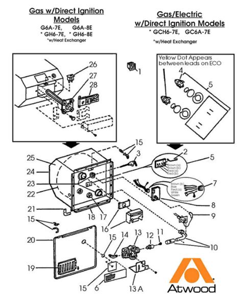 Understand Your 6 Gallon Atwood Water Heater Wiring Diagram Moo Wiring