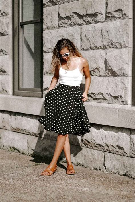 What To Wear With A Polka Dot Skirt My Chic Obsession